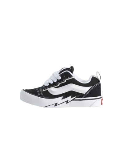 Image of Vans Kids' Knu Skool Elastic Lace Bolt Shoe
