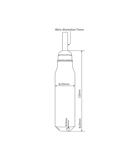 Transmisor de nivel líquido sumergible con salida transductor 0-10 V 4