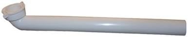 PVC Pipe Fitting, Waste Arm Drain Pipe, Tubular Slip Joint, White, 1.5-In. OD x 9-In.