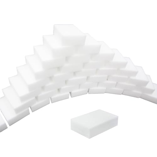 Borrador de Esponja mágica, 40 Piezas sin raspaduras y esponjas súper absorbentes de Platos, Almohadillas de Limpieza de Platos de Cocina para Zapatos de Ventana de baño