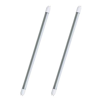 Sokply T8 T12 4FT LED Bulbs Light Tube Type A+B 18W 2250LM, F32T8/F40T12 LED Fluorescent Replacement, 6000K-6500K White Light, Plug and Play or Ballast Bypass, Dual-End, UL & DLC Listed(2 pcs)