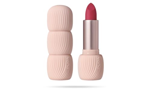 Batom Pupa My Crush, cor matte intensa e suave, longa duração - textura suave e sedosa para lábios macios e aveludados, com extrato de abacate - em 15 variações de cores (023 Break My Heart)