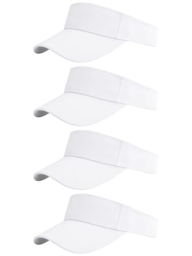 Image of Cooraby Sports Sun Visor Hats Adjustable Sun Visor Caps for Women and Men