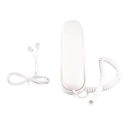 Teléfono Fijo CHICIRIS Blanco con Cable y Teclas Iluminadas miniatura 6