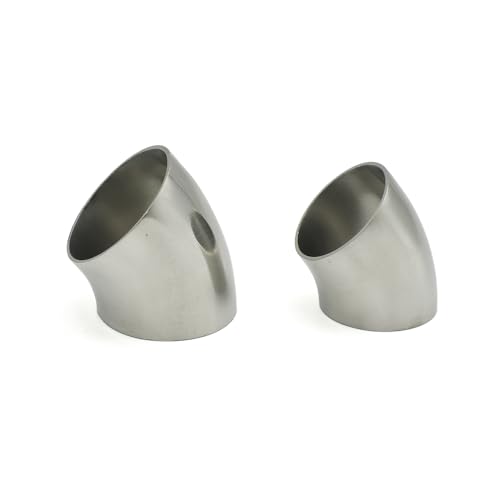 Coude 45° inox 316 51mm contre la corrosion et fuites de tuyauterie - 2