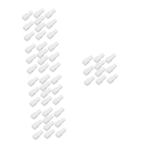 FUNOMOCYA 100 Pcs Car Fuse Insert Fuse Removal Tools for Truck Fuse Puller Extraction Tools Car Fuse Removal Clip Auto Fuse Puller Car Fuse Puller Fuse Extraction Tools Plastic White