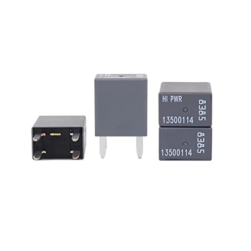 MUUVKTQO 10PC Car Relay Air Conditioner Fan Oil Pump Relay 13500114 12V 4Pin