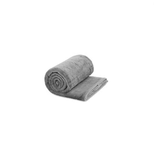 Manterol - MADOA Manta Plaid Polar Lisa supercalentita Color: 26-Gris Marengo Talla: Unic