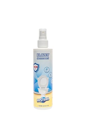 Klozet Temizleyici Hızlı Etkili Dezenfektan Sprey Klozet Kapağı Temizleyici Alkolsüz Hipokloröz Asit Tuvalet Koku Giderici 200 ml