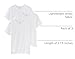Lacoste Men's Cotton Undershirt Crew Tee 3 Pack, White, XL