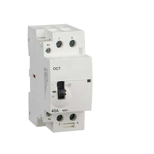 Contacteur manuel OCT-63 évite les pannes de chauffage sur rail Din 2P 230V