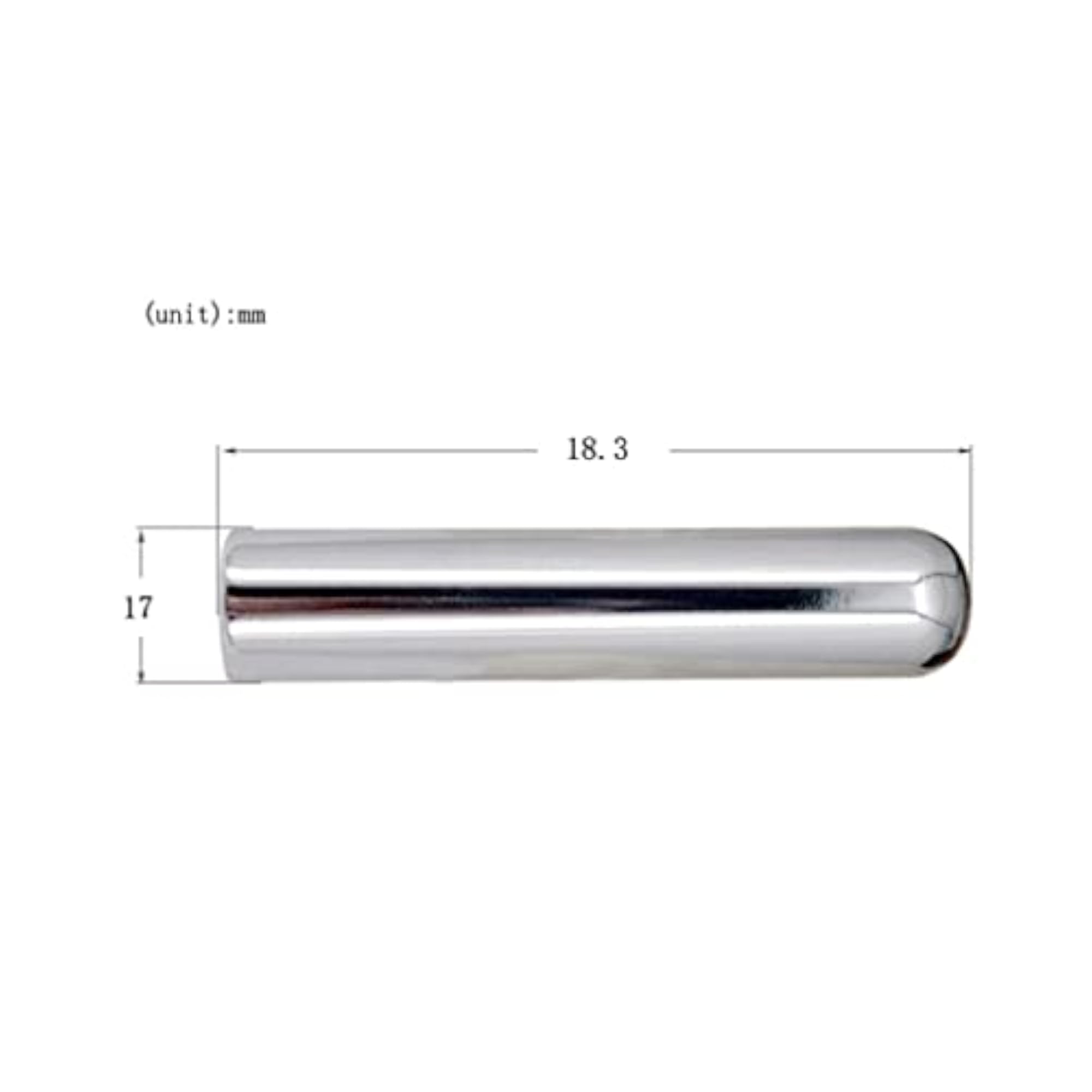 Stainless Steel Tone Bar Electric Guitar Solid Slide