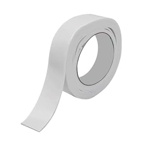 LZTDSBX Weißes Doppelseitiges Schaumstoff-Klebeband, 300cm