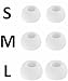 Replacement Earbuds Tips Eartips for Galaxy Buds3 Pro, Ear Tips Silicone Ear Buds Ear Caps Ear Gels, S/M/L 3 Size 3 Pairs,White gj3pw3