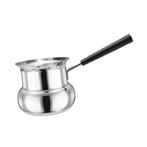 Fenteer Cafetera cafetera hervidor de Leche de Acero Inoxidable para té Diario té Caliente Chocolate Caliente, 1170 Ml