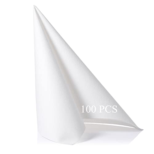 Servilletas de papel desechables blancas para banquetes de bodas, Navidad y aniversarios