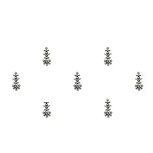 Comet Busters Fancy Black Bindi (BV888)