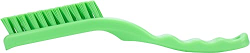 Image of SPARTA Detail Brush Grout Brush, Crevice Brush with Hanging Hole for Bathroom, Kitchens, Countertop, Plastic, 9 Inches, Lime