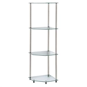 Convenience Concepts Designs2Go Eckregal aus Glas