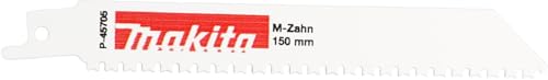 Makita P-45705 Mak-Force Reciprosägeblatt / Säbelsägeblatt, 150 mm, 5 Stück