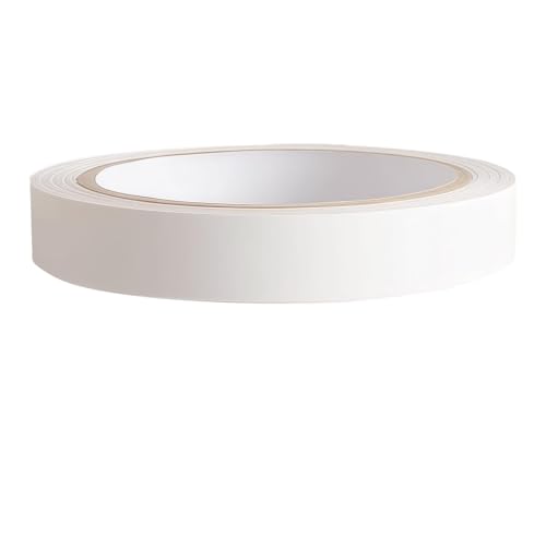 20mm x 10m weiße selbstklebende Umleimung - Kantenband für Arbeitsplatten, Möbelreparatur, Schrankrestaurierung, Laminatregal DIY-Anwendung, einfache Montage