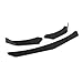Front Bumper Lip Spoiler Compatible For MINI COOPER R53 R56 R58 R60 F56 F60 Exterior Trim Splitter Diffuser Body Kit Cars Accessories(Glossy black)
