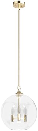 Hunter Fan Company 19557 High Oaks Pendant Light, Palm Gold