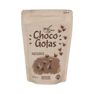 Gotas de chocolate negro para fundir Hacendado Paquete 250 g Pack 2