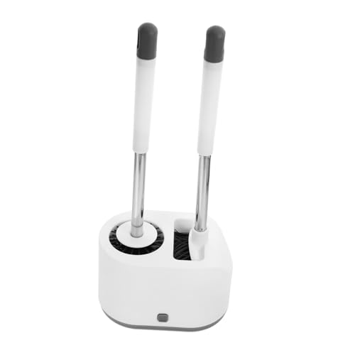 WEKADRIN Escobilla para Inodoro con Soporte Mango de Inoxidable Cepillo de Limpieza para Baño Compacto y Duradero para Uso Doméstico y Comercial