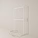 pamo White Clothing Rack, 39
