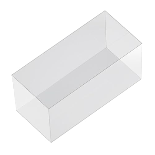 Bothyi Fish Tank Clear Easy to Clean Sturdy Fish Bowl Aquatic Landscape Tank for Aquatic Plants Creatures Terrapin, Home Decor, 29cmx19cmx15.5cm