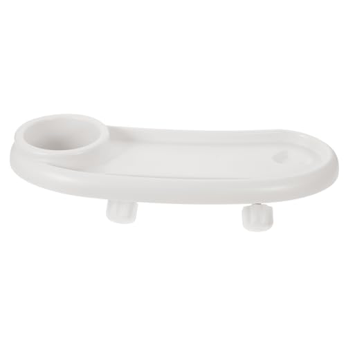 HAPINARY Stroller Dinner Plate Detachable Stroller Snack Tray Stroller Tray Stroller Cup Holder Tray for Stroller Universal Stroller Snack Tray Stroller Organizer Plate Stroller Supply