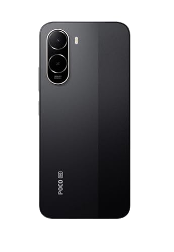 Image of POCO C85x 5G Smartphone, Elite Black, 6.9 Inch Display, 32MP Dual AI Camera, 6300mAh Battery, 64GB Storage, 4GB RAM, Android 16