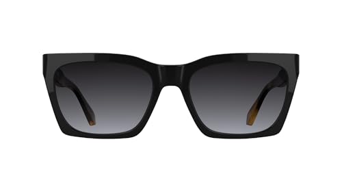 Lunettes de soleil Calvin Klein Jeans CKJ26606S noires avec verres fumés dégradés pour femme