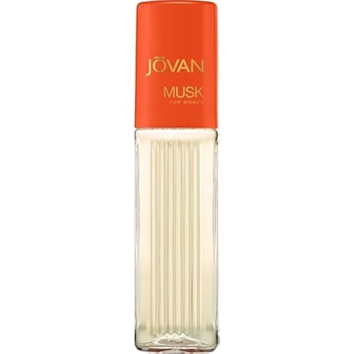Jovan Musk for Women Eau de Cologne Spray 2 fl oz (Pack of 1), Sexy Perfume for Women, Notes of Jasmine, Amber, and Neroli, Women's Fragrance, Long Lasting, Everyday Fragrance, Travel Size