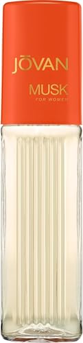 Jovan Musk for Women Eau de Cologne Spray 2 fl oz (Pack of 1), Sexy Perfume for Women, Notes of Jasmine, Amber, and Neroli, Women's Fragrance, Long Lasting, Everyday Fragrance, Travel Size