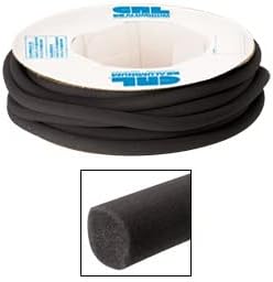 Miniatura 3 de CRL - Varilla trasera negra de celda abierta de 1-12 pulgadas de diámetro en un rollo de 100 pies CR Laurence