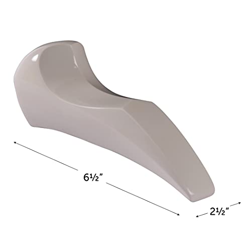 Softalk Antibacterial Phone Shoulder Rest, Landline Office Telephone Accessory With Nonslip Ergo-Grip Cushion And Self-Adhesive Tape Attachment, Pearl Gray 00833M One Size #TOP1