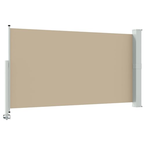 Auvent latéral rétractable brise-vent extérieur polyester écran intimité jardin