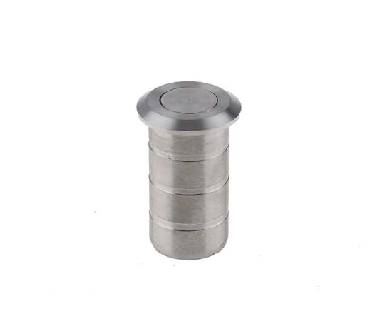 Kooples Hardware Stainless Steel Dust Proof Spring Floor Bolt Socket – Heavy Duty Flush Socket for Concrete Floors – For Drop Bolts, Flush Bolts & Door Bolting Systems