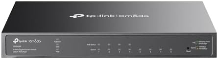 TP-Link TL-SG2008P | Jetstream 8 Port Gigabit Smart Managed PoE S...