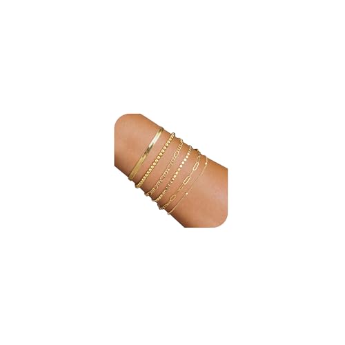 Image of QWALIT Toe Rings for Women Gold Toe Ring Gold Ankets for Women Silver Toe Ring Stainless Steel Waterproof Trendy Anklet no Tarnish