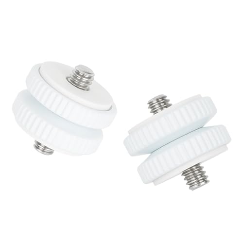Image of 2Pcs High Strength 1 / 4Inch-20 Male to 1 / 4Inch-20 Male Thread Adapter for Lighting Stand Tripod Video Equipment Photography Accessory