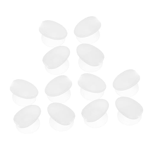 Beavorty 12pcs Lip Brush Covers Makeup Brush Dust Protectors Makeup Lid Perfect for Travel