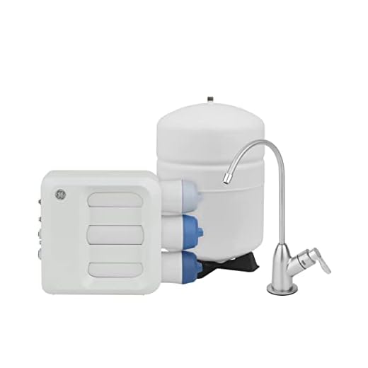 Purificador RO GE parabaixo da pia