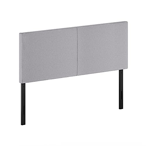 Image of Furinno Roanne Upholstered Headboard, Glacier, Queen | Wooden Headboard, Bed Frame Mount Head Board, Easy Assembly, for Bedroom, Dorm