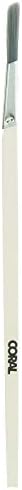 Coral 33471 Precision Angled Lining Fitch Paint Brush with Platinum Easy Clean Filaments 0.25 inch