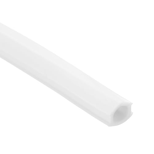 sourcing map Aluminum Profile Slot Cover White 10M 8mm 3030 4040