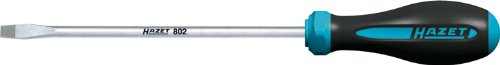 HAZET 802-55 Slot Profile HEXAnamic Screwdriver - Chrome-Plated, 1 x 5,5 mm