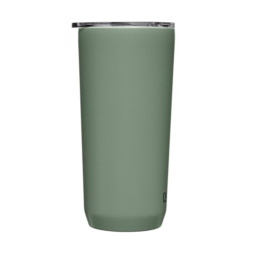 CamelBak, Copo Térmico Thumbler, 600 mL, Aço Inoxidável, Tampa De Três Modos, Base Silicone,Mantém a